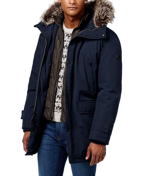 michael kors men's parka